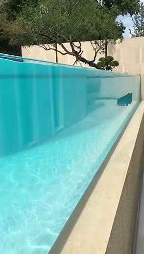 Stunning Acrylic Infinity Pool Installation at a Luxury Villa | Completed Project