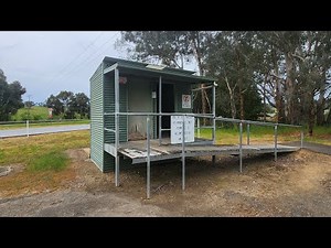 Clivus Multrum Composting Toilet at Tumblong Rest Area, NSW