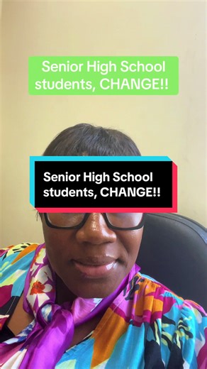 Senior High School students, CHANGE!! #viralvideos #students #university #studentstalkwitheva
