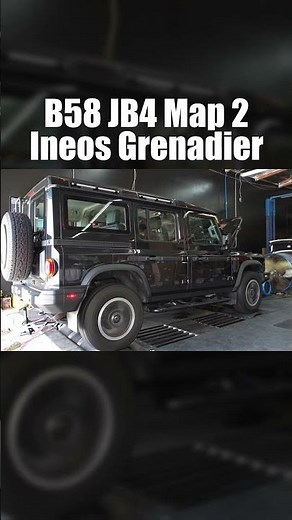 Ineos Grenadier JB4 Map 2 Dyno Run