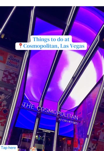 Staying at The Cosmopolitan of Las Vegas gives you access to nightlife, activities, art, and immersive dining without leaving the hotel. From Marquee Nightclub and speakeasies like The Ski Lodge, The Barbershop, and Ghost Donkey to rotating art installations, Beauty & Essex, and Superfrico, it’s one of the most experience-driven hotels on the Strip. Tap the location tag to view rates & book. #tiktokgorisingstarsl1 #vegastiktok #cosmopolitanlasvegas #vegastiktok #vegasstrip