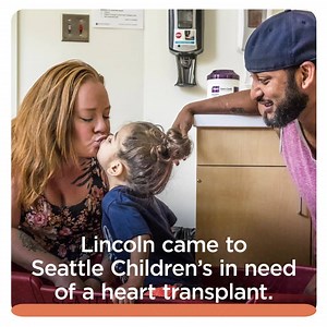 108 reactions · 11 shares | You helped Lincoln's family from Alaska be by his side while he waited for a new heart. | Seattle Children's | Facebook