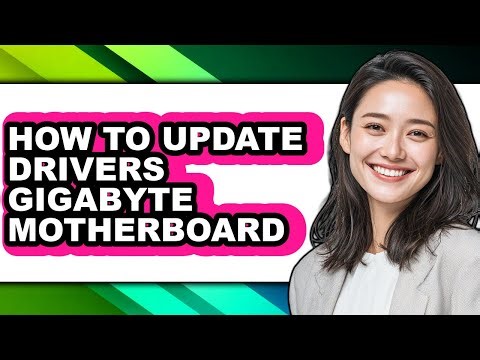 How to Update Drivers Gigabyte Motherboard (full Guide)