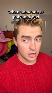 when someone is polyamorous #poly #sketch #comedy #sketchcomedy | Robert Schultz