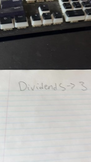 3 important dates for any dividend investor. The declaration date, the ex-dividend date, and the Payment Date. #dividend #dividendinvesting #investingforbeginners