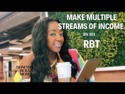 How to make multiple streams of income as an RBT