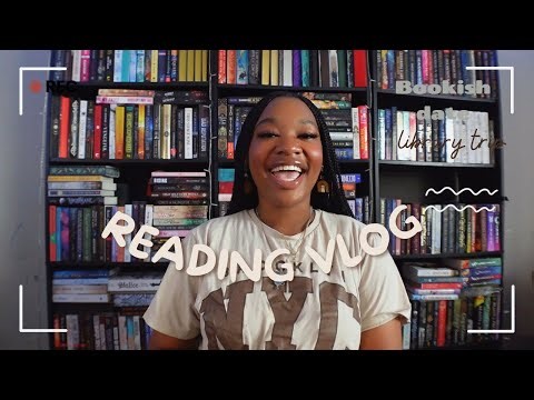 reading vlog | bookish date, library, new books