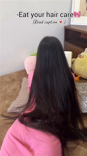 Aien on Instagram: "Eat Your Hair Care💌 Healthy hair begins on your plate. What you eat feeds your scalp, strengthens your strands, and gives hair its natural shine. 1. Protein Hair is made of protein. Eggs, lentils, paneer, fish, and tofu support strength and growth. 2. Iron-rich foods Spinach, dates, beetroot, jaggery, and legumes help prevent hair fall by improving blood circulation to the scalp. 3. Healthy fats Flax seeds, walnuts, chia seeds, and avocado nourish hair follicles and add soft
