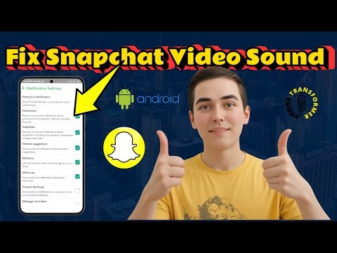 How To Fix Snapchat Video Sound Not Working | Quick & Easy