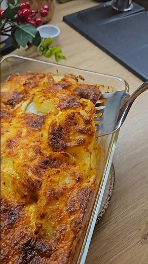 SZYBKA ZAPIEKANKA Z ZIEMNIAKÓW 👩‍🍳#zapiekanka #zziemniaków #przepis