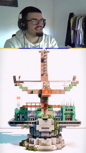 The most epic satellite ever created in Minecraft 🌌