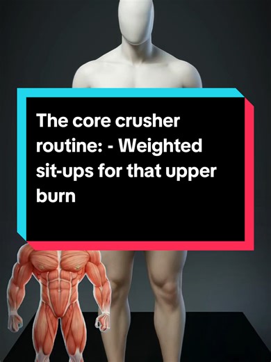 Readv to build a core that's absolutely UNBREAKABLE? These 4 movements will destroy your abs in the best wav possible v Weighted sit-ups for upper abs Mountain climbers for lower abs Russian twists for obliques V Hollow holds for everything Consistency builds a strong f*ckino core #AbsOfSteel #CoreTrainino #FitnessJourney #GymMotivation @GymReaper