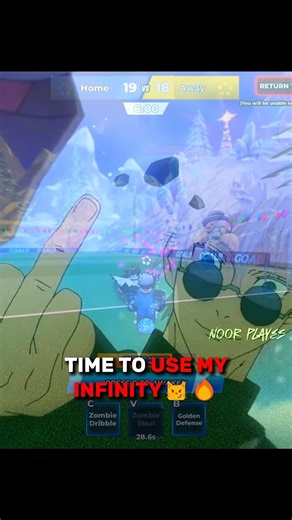 I became Gojo in BLR 😈🥀 #robloxshorts #roblox #bluelockrivals #donlorenzo #bluelock