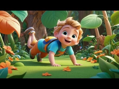 The Leaping Lizard Song 🦎🎶 | Fun Jungle Nursery Rhyme for Kids | Playful Animal Adventure