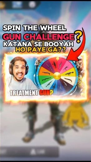 Spin The Wheel Decides My Gun! 🎡 (Worst Luck Ever? 😭)