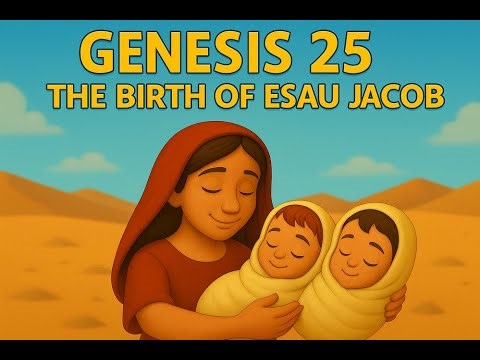 GENESIS 25- THE BIRTH OF ESAU AND JACOB