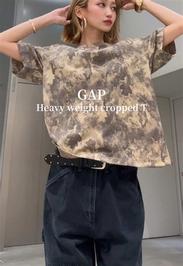 GAP ヘビーウェイトTシャツ 新色＆メンズ新作スタッズベルト