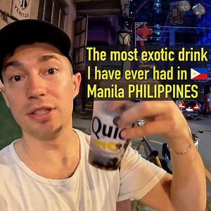 The most exotic street drink I have ever had in Manila Philippines 🇵🇭 | World Nomac