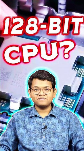 Where is 128bit CPU? #32bit #CPU #64bit #x86 #intel #amd