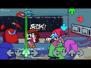 FNF - AMONG US: SKELD SYMPHONY V1 - Emergency (composed by DingusCola) (FC)