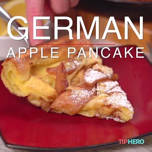 Amazing German Apple Pancake :) | WTF = Where's the food?