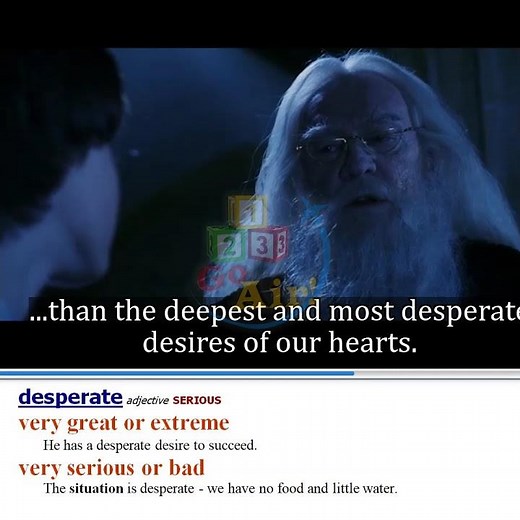 Desperate - Meaning, Pronunciation, Usage | Learn English Vocabulary | ✈️ 𝟏𝟐𝟑 𝐆𝐨 𝐀𝐢𝐫!