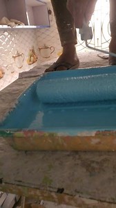 11K views · 63 reactions | Sky blue  color wall painting #trendingreel #Murshidabad #explore #reelsfbシ #amirpainter | Amir Painter | Facebook