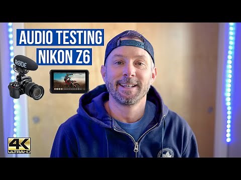 Nikon Z6 audio tests using internal mic, Rode videomic pro+ and Atomos Ninja V recorder