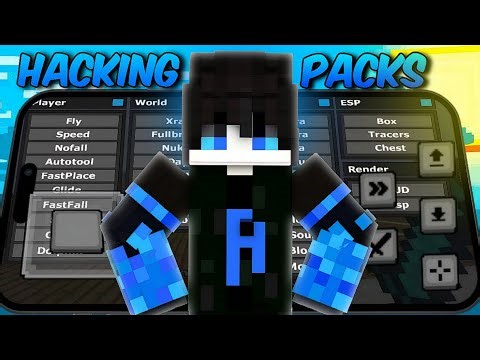 "Hacking Texture Pack for MCPE 1.21 🔥 | Best Hack Mods & Cheats for Minecraft PE"
