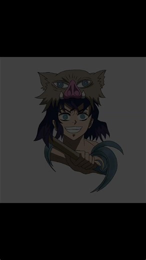 Learn how to draw Inosuke Hashibira step by step #illustrationnation #art