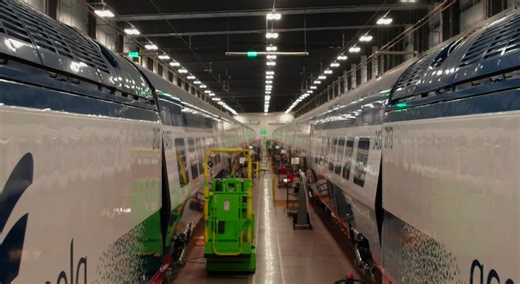 All aboard America’s fastest passenger train