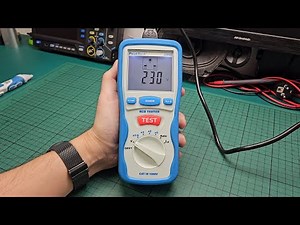 PeakTech P 2710 Digital RCD tester - review and quick test