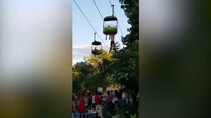 Horrifying Moment Girl Falls 25 Feet Off Roller Coaster