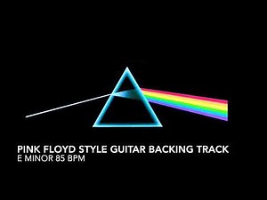 Pink Floyd Style Guitar Backing Track in E Minor