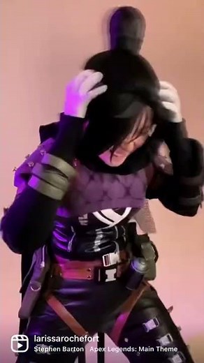 [ Behind The Scene ] Photoshoot Wraith - Apex Legends cosplay!
