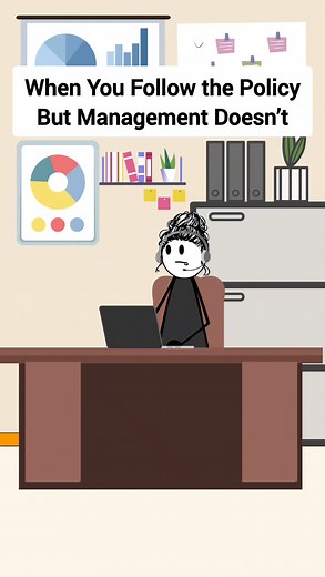 315K views · 6.1K reactions | When You Follow the Policy But Management Doesn’t. #therealveronika #animation #animationmedia #shortsreels #funnyvideo #comedy #reels #AnimationVideos #animationart #skitscomedy #managersbelike #customerservice #callcenter #Supervisor | Animation Media | Facebook