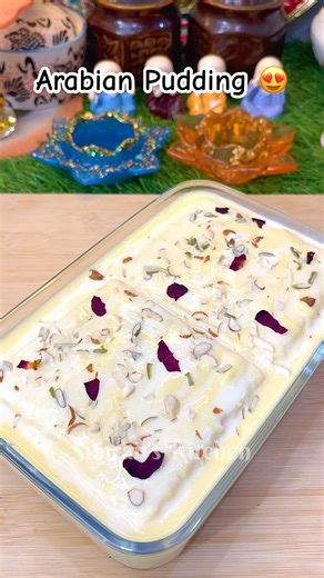 Arabian Bread Pudding 😍| Easy Dessert #shorts #recipe #sweet #food #bread #pudding #easyrecipe #yt