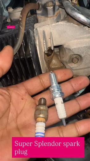 Prem Hero | Super Splendor Spark plug 🔌 #premhero @premhero__ | Instagram