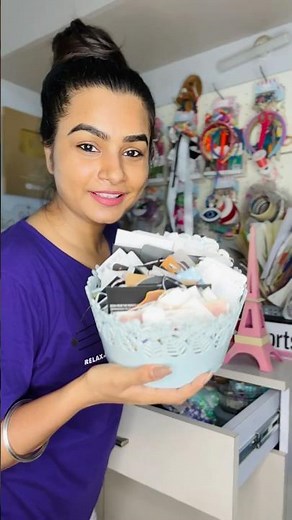 DIY Paper Nails😱 #crafteraditi #handmade #diy #papercraft #craft #diynails #shorts @CrafterAditi