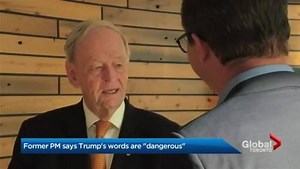 Jean Chretien describes Donald Trump’s words as ‘dangerous’