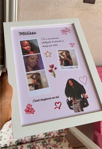 Cadre A4 personnalisé photo – Prix 5500f | Impression photos Calavi