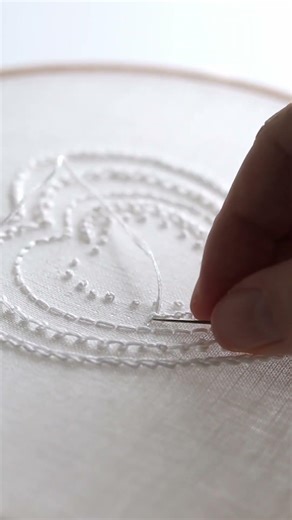 Embroidered Heart Sampler