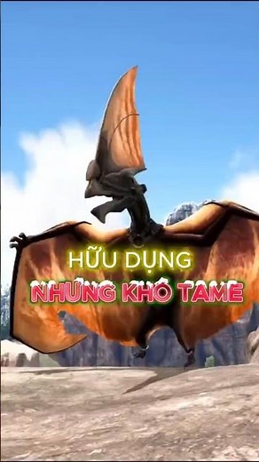 Tapejara Tame Guide #ark #arksurvivalevolved #arktips