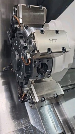 𝗢𝗰𝘁𝗮𝗻𝗲 𝗪𝗼𝗿𝗸𝗵𝗼𝗹𝗱𝗶𝗻𝗴 on Instagram: "Inside the Turret on an Okuma Lathe"
