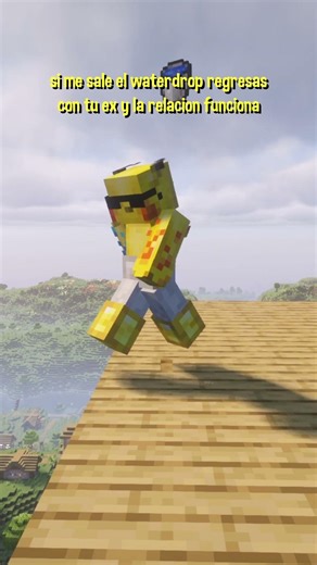 minecraft pero el waterdrop decide #minecraft #shorts