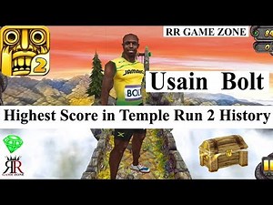 Highest Score in Temple Run 2 by Usain Bolt