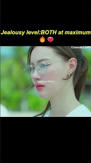 Jealousy Level: PEAK❤️‍🔥🥹| Enemies With Benefits | #janjingjing #thaigl #shorts