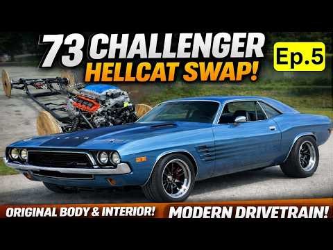 1970–73 Dodge Challenger Restoration Ep.5 | Hellcat Swap