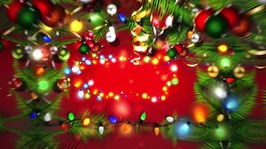 Download 4K Merry Christmas concept animation with Cute animation for free