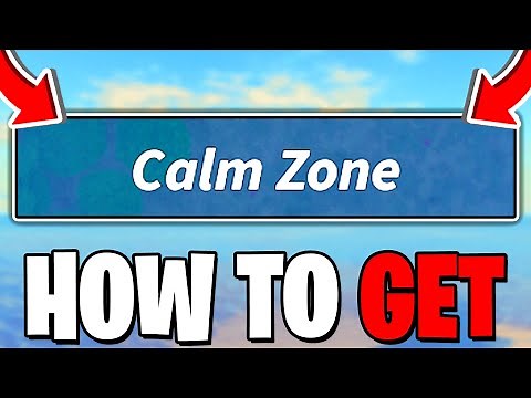 How To GET TO CALM ZONE In Fisch! (Calm Zone Location) Roblox